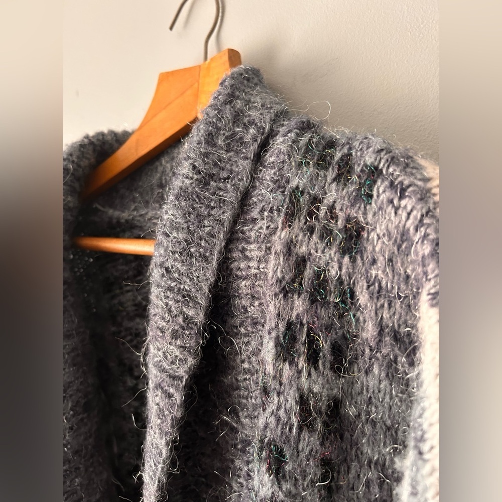 Vintage oversized cardigan - Picture 13 of 16